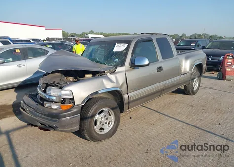 2001 Chevrolet Silverado 1500 Ls z USA, uszkodzony, nr VIN 2GCEC19V711222395
